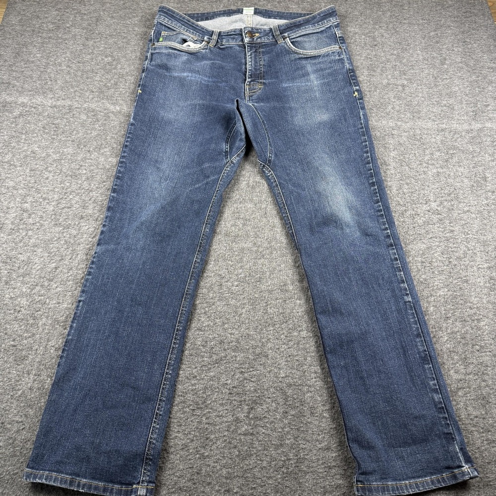 Stio Jeans Mens 35x31 Blue Straight Denim Stretch Casual Outdoor Hiking